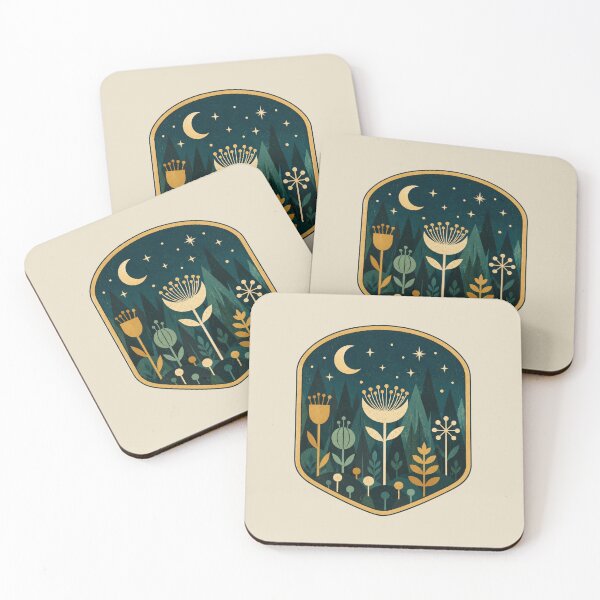 Item preview, Midnight Forest – Wildflowers designed and sold by mellow-koko.
