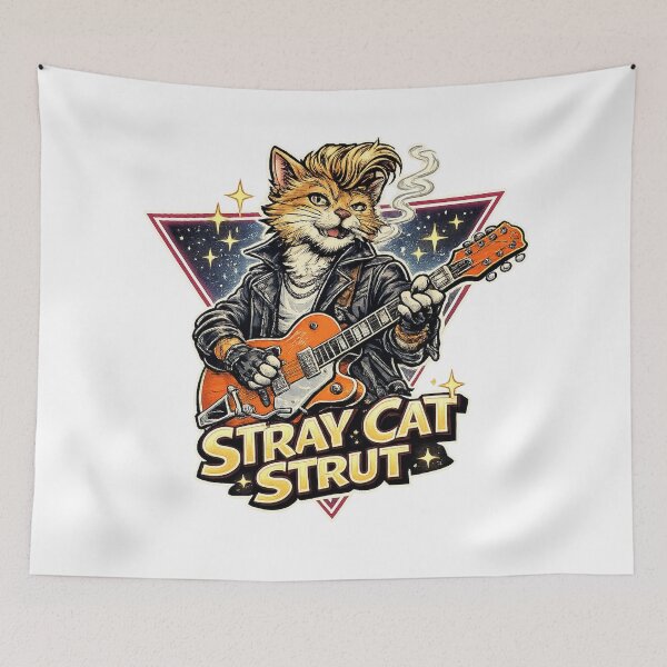 Item preview, Stray Cat Strut designed and sold by Bad-Decisions-Designs.
