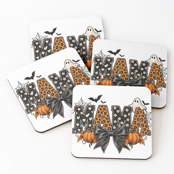 Item preview, Spooky Mama Halloween Leopard Bow designed and sold by OMAR SAYOURI.