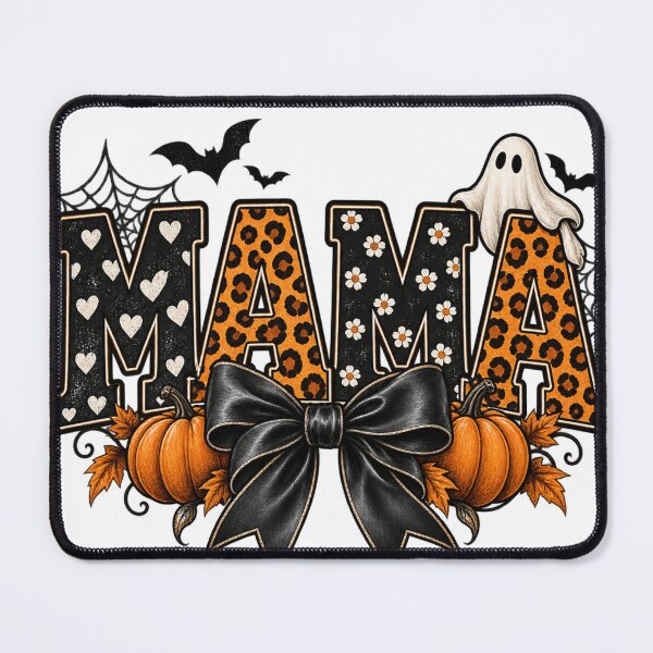 Item preview, Spooky Mama Halloween Leopard Bow designed and sold by OMAR SAYOURI.