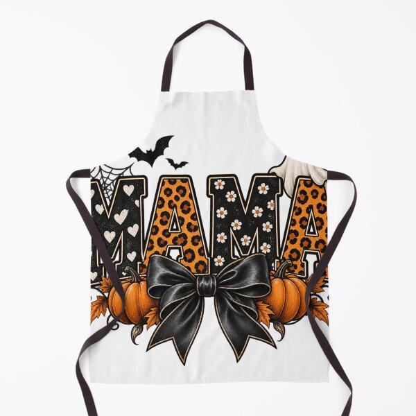 Item preview, Spooky Mama Halloween Leopard Bow designed and sold by OMAR SAYOURI.