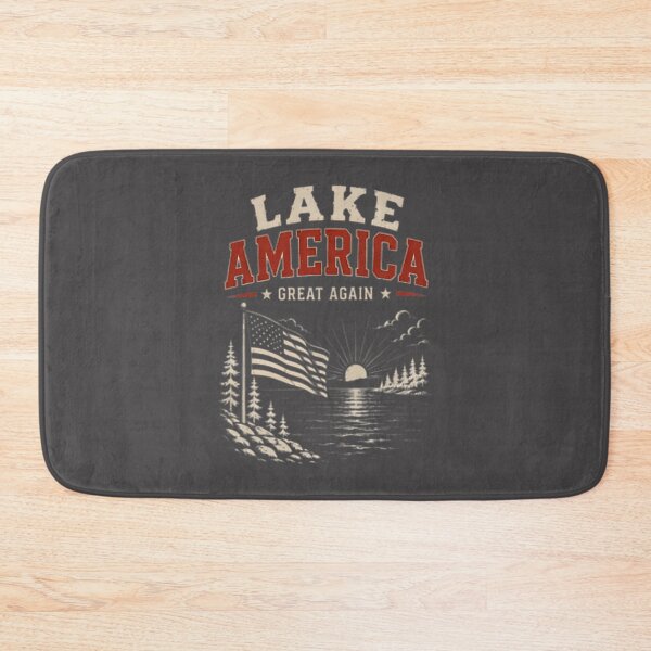 Item preview, Lake America Scenic Nature Landscape Design for Outdoor Enthusiasts designed and sold by HMshopful.