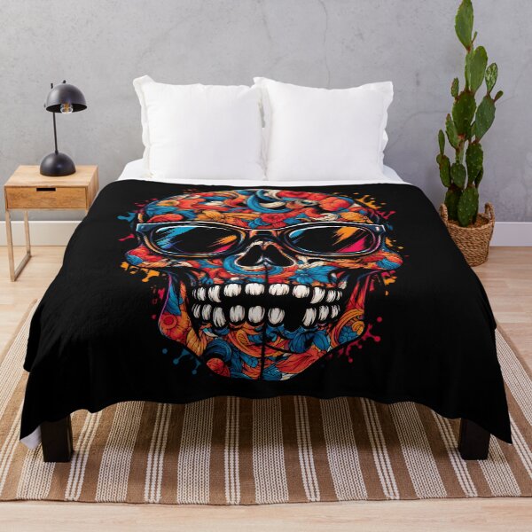 Item preview, Colorful Skull designed and sold by EMuzyk.