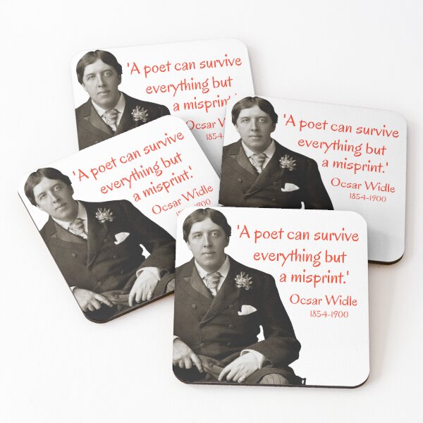 Item preview, Misprint - Oscar Wilde designed and sold by ForWriters.