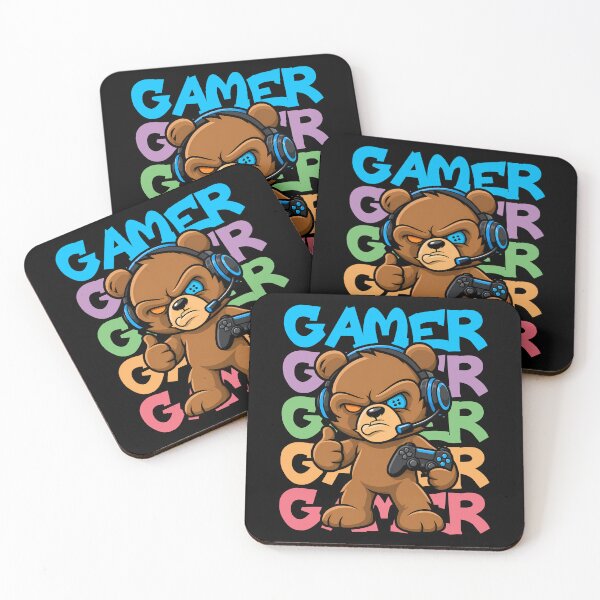 Item preview, Gamer Teddy Bear Cute Video Game Cartoon designed and sold by ShirtWreck.