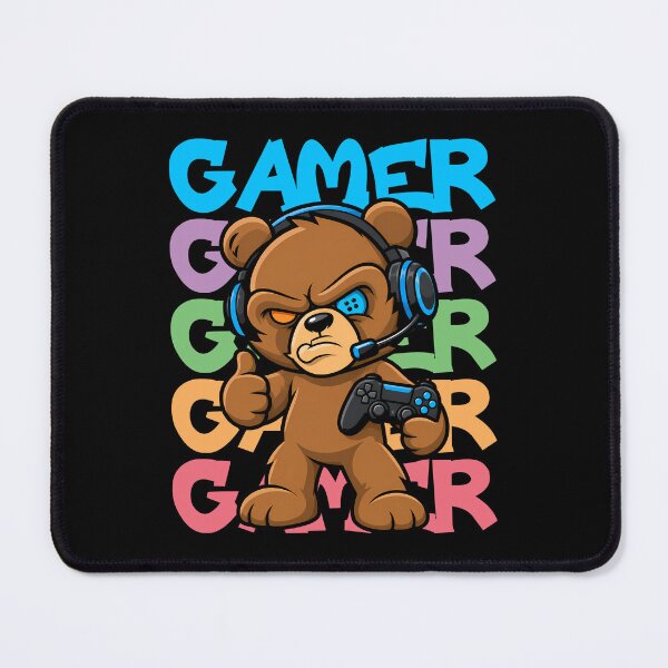 Item preview, Gamer Teddy Bear Cute Video Game Cartoon designed and sold by ShirtWreck.