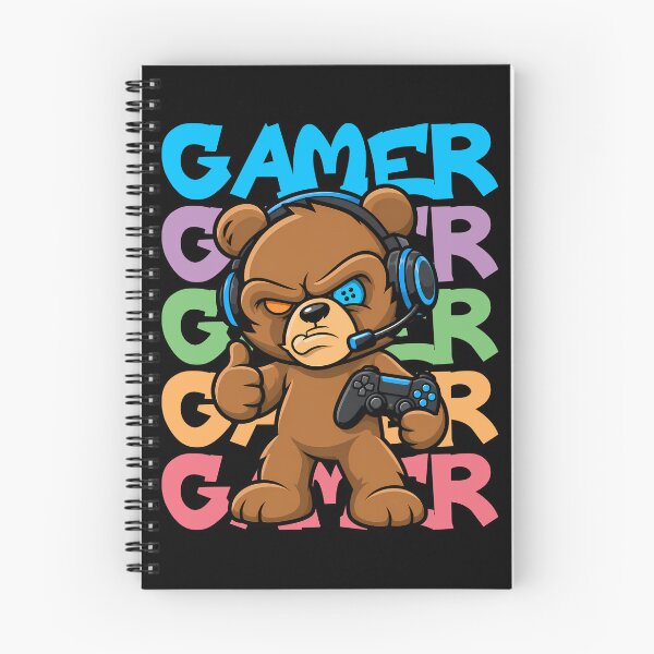 Item preview, Gamer Teddy Bear Cute Video Game Cartoon designed and sold by ShirtWreck.