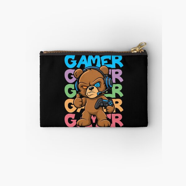 Item preview, Gamer Teddy Bear Cute Video Game Cartoon designed and sold by ShirtWreck.