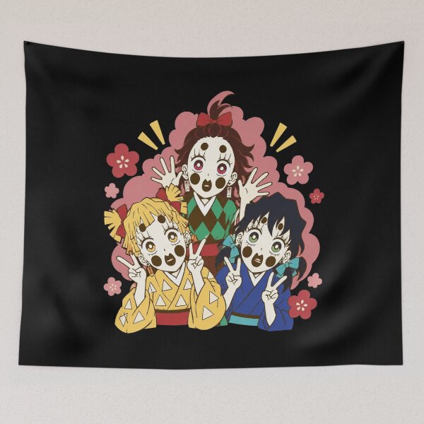 Item preview, Demon Slayer Trio designed and sold by McLeodAlice.