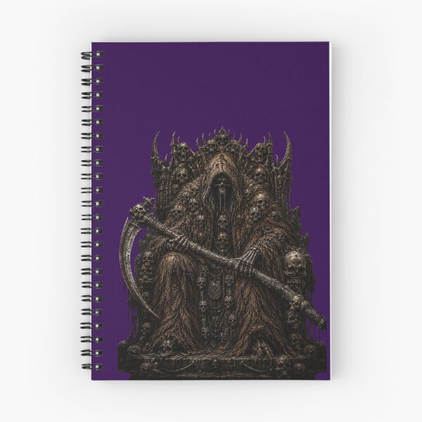Item preview, Grim Reaper on Skull Throne - King of Death designed and sold by SKELORRA.