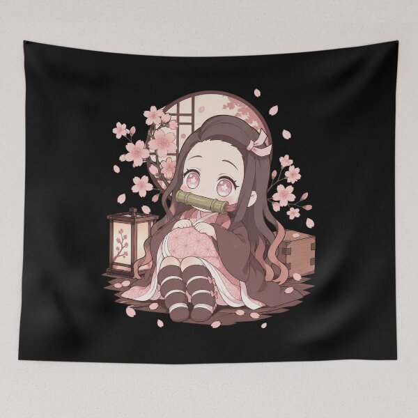 Item preview, Nezuko Kamado Chibi designed and sold by McLeodAlice.