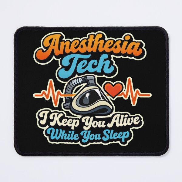 Item preview, Anesthesia Tech I Keep You Alive While You Sleep Retro designed and sold by Timeless Junction.