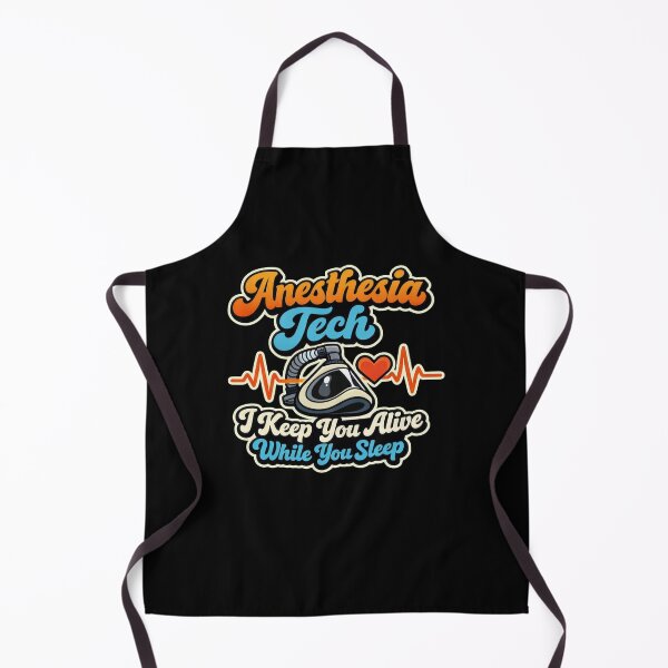 Item preview, Anesthesia Tech I Keep You Alive While You Sleep Retro designed and sold by Timeless Junction.