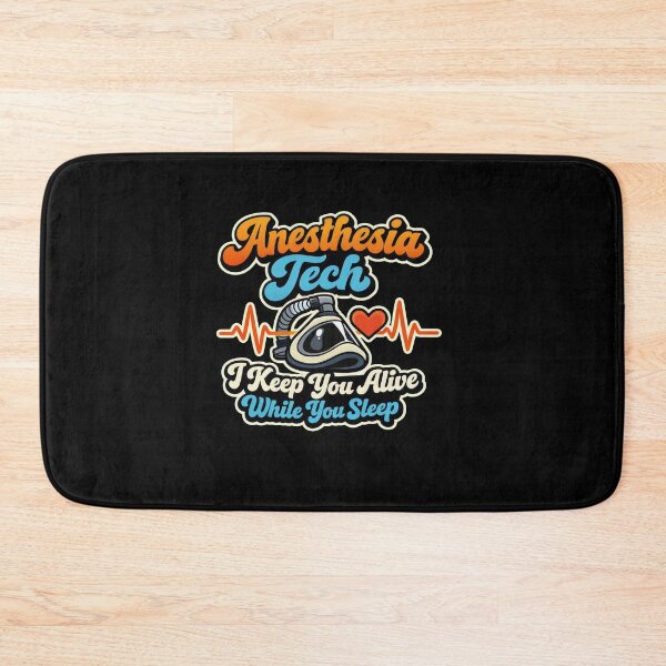 Item preview, Anesthesia Tech I Keep You Alive While You Sleep Retro designed and sold by Timeless Junction.