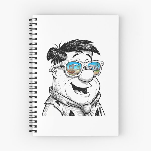 Item preview, Fred Flintstone Stone Car Shades Reflection designed and sold by Bad-Decisions-Designs.