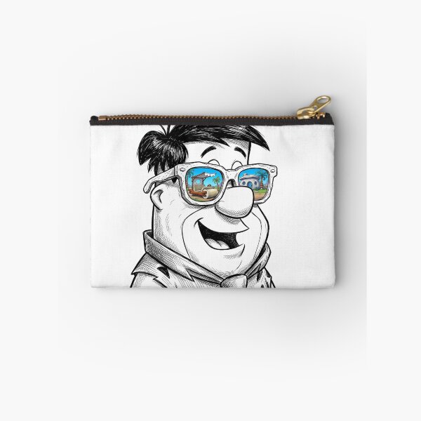 Item preview, Fred Flintstone Stone Car Shades Reflection designed and sold by Bad-Decisions-Designs.