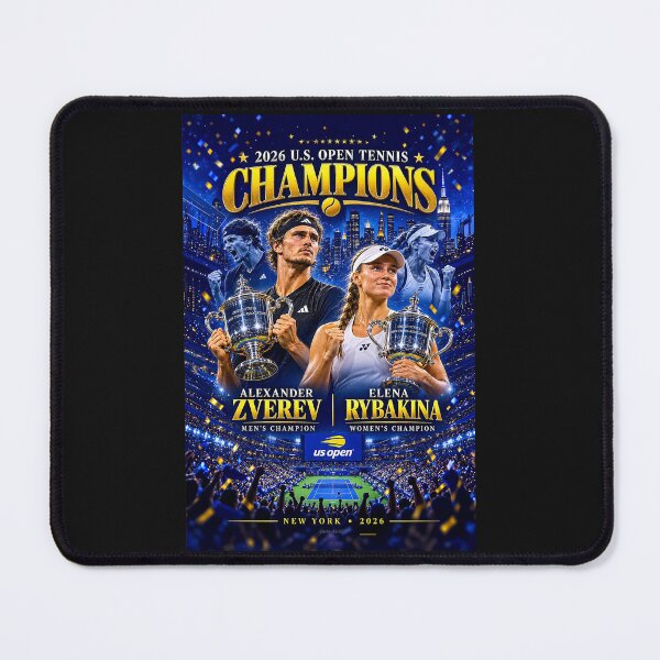 Item preview, TENNIS CHAMPIONS - ELENA RYBAKINA and ALEXANDER ZVEREV designed and sold by DBM Photo Art 1.