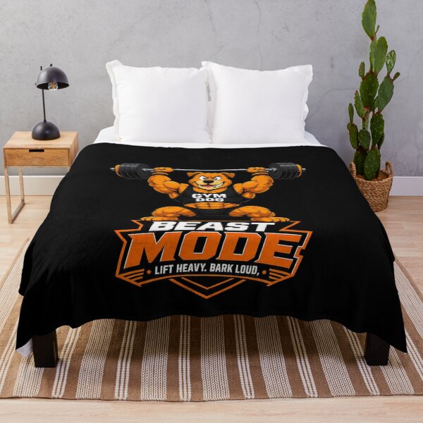 Item preview, BEAST MODE GYM DOG – Lift Heavy, Bark Loud! designed and sold by StrongEveryDayStore.