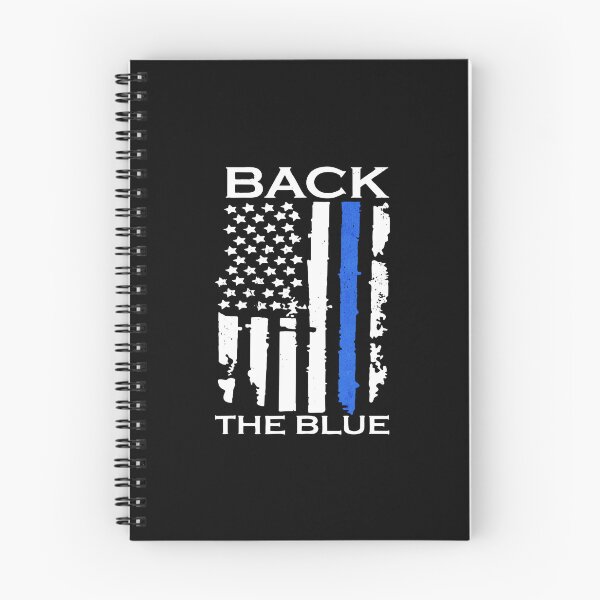Item preview, Back The Blue Distressed Thin Blue Line Flag Art designed and sold by papahholiday.