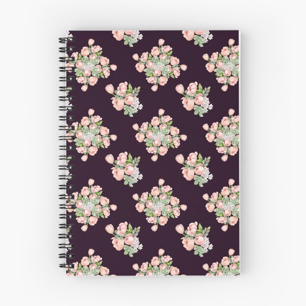 Item preview, Dark Plum Pink Tulip Floral Seamless Pattern designed and sold by Jyoti Digital Artist.