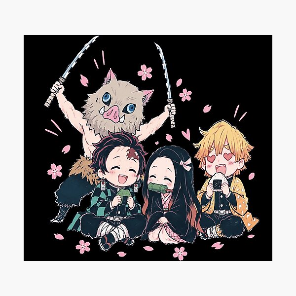 Item preview, Demon Slayer Chibi Crew designed and sold by McLeodAlice.