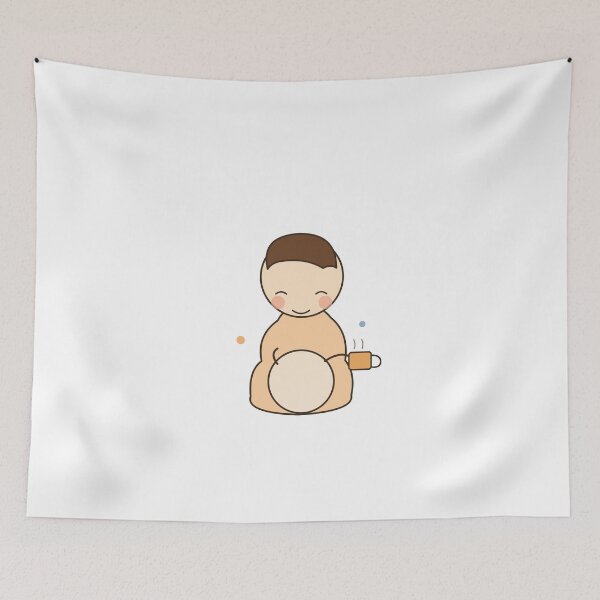 Item preview, Sleepy Pregnant Mom Drinking Coffee designed and sold by Jemmaya.