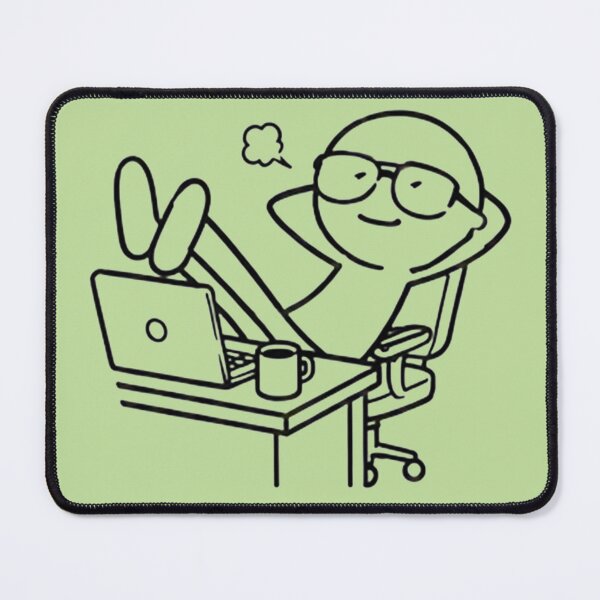 Item preview, Line drawing man chill designed and sold by wonghong.