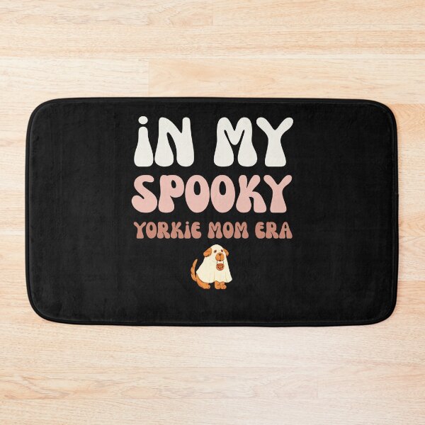 Item preview, Groovy In My Spooky Yorkie Mom Era Halloween Terrier designed and sold by mumchaosdesigns.