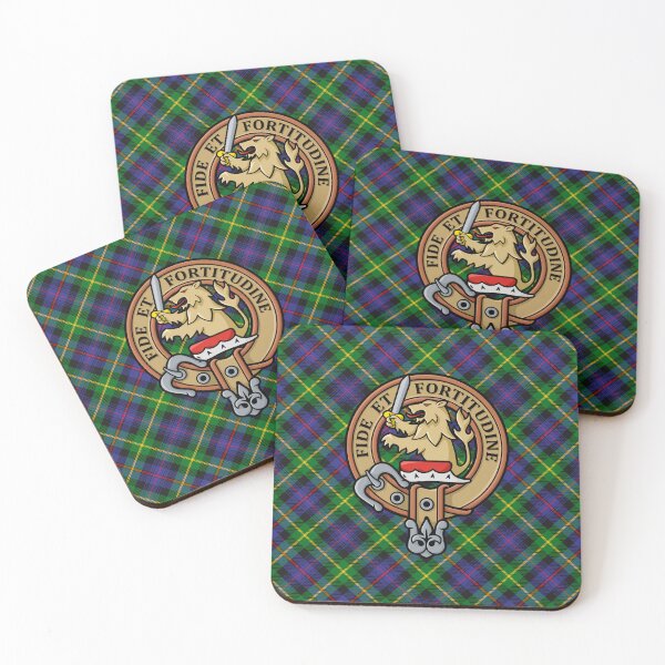 Item preview, Clan Farquharson Crest over Tartan designed and sold by sifis.