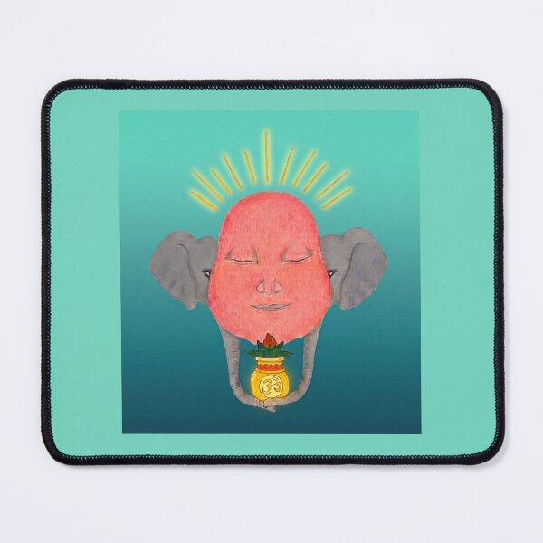 Item preview, Enlightened and Abundant; spiritual art, surreal  designed and sold by Half Moon Art.