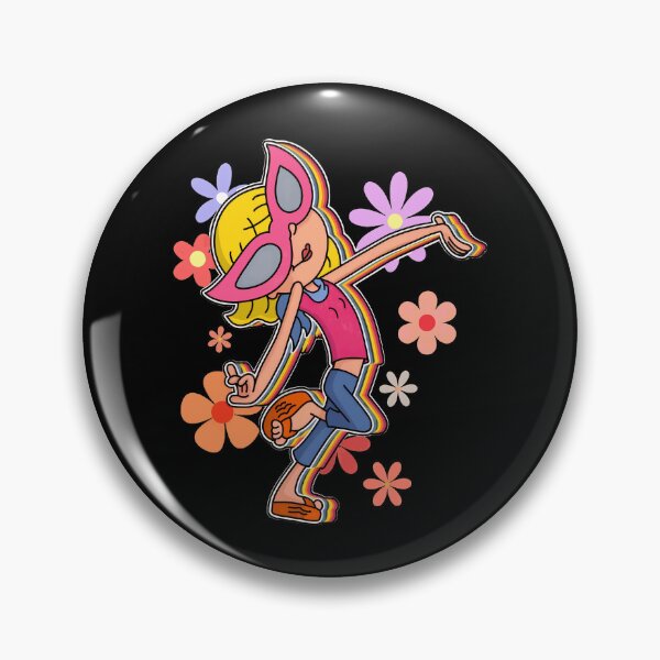 Item preview, Retro Dancing Girl Flower Power  designed and sold by Camaron15.