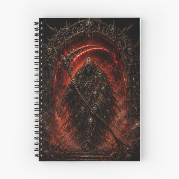 Item preview, Grim Reaper - Portal To Hell - Fiery Death Gate designed and sold by SKELORRA.
