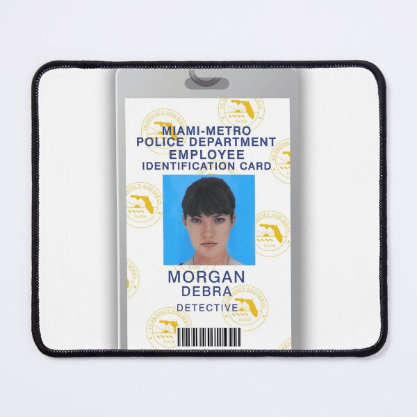 Item preview, Miami Metro Police Detective ID designed and sold by Sickrobot8.