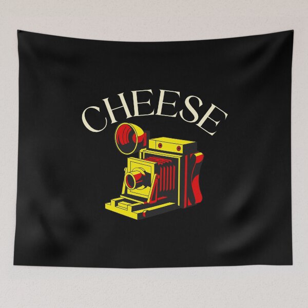 Artikelvorschau, CHEESE Vintage Kamera für Fotografie Fans entworfen und verkauft von FeverVoid.
