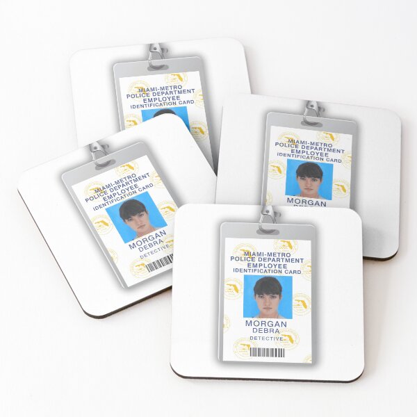 Item preview, Miami Metro Police Detective ID designed and sold by Sickrobot8.