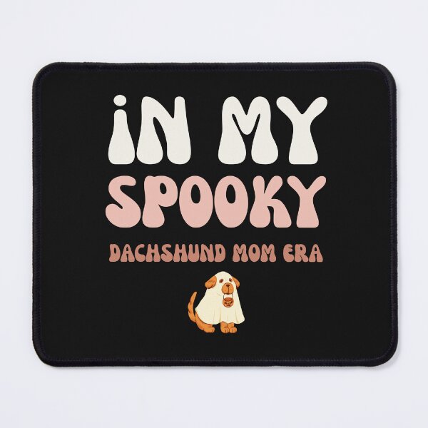 Item preview, Retro In My Spooky Dachshund Mom Era Halloween Wiener Dog designed and sold by mumchaosdesigns.