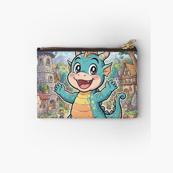 Item preview, Smiling Dragon Anime Style designed and sold by Home Decor Art.