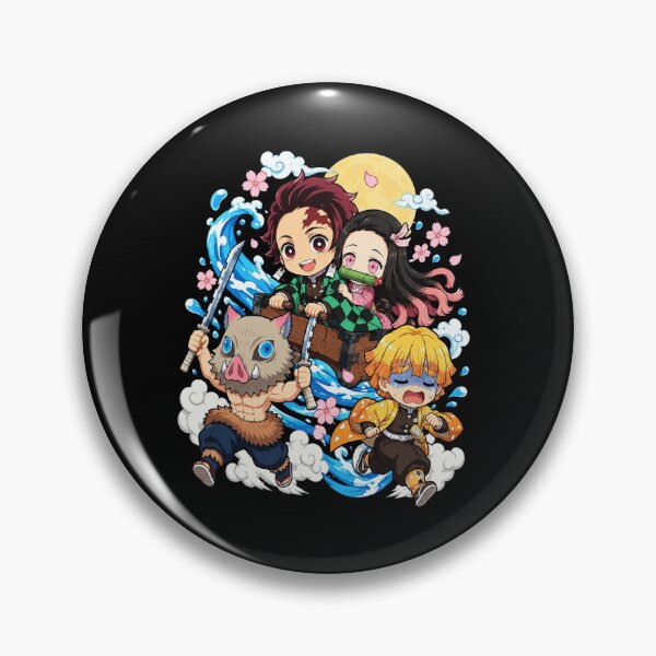 Item preview, Demon Slayer Team Chibi designed and sold by McLeodAlice.