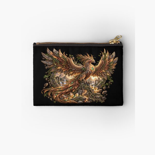 Item preview, Earth Phoenix – Ancient Elemental Bird of Power designed and sold by TroviTutto.