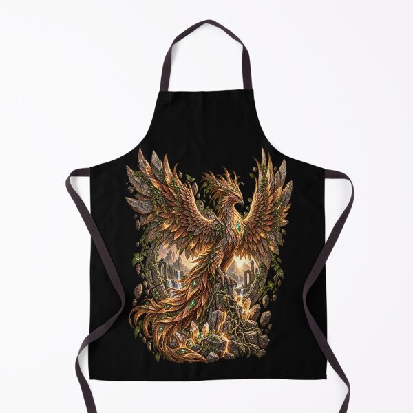Item preview, Earth Phoenix – Ancient Elemental Bird of Power designed and sold by TroviTutto.