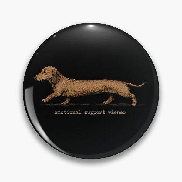 Item preview, Emotional Support Wiener  designed and sold by Animavera.