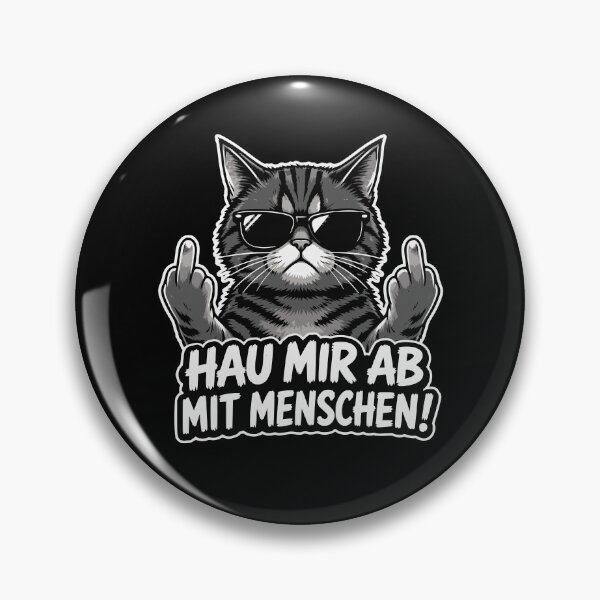 Item preview, Get out of here! With humans, cat, middle finger designed and sold by Loona97.