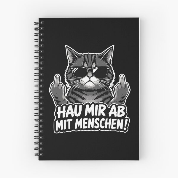 Item preview, Get out of here! With humans, cat, middle finger designed and sold by Loona97.