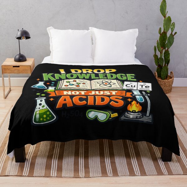 Item preview, I Drop Knowledge Not Just Acids – Funny Chemistry Science designed and sold by SidTastic .