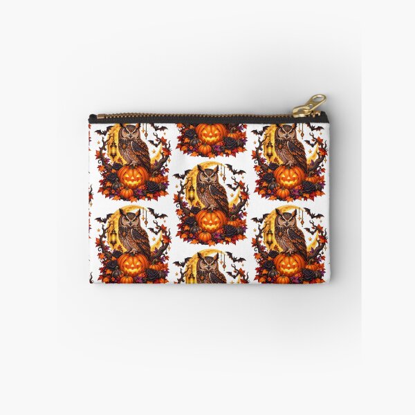 Item preview, Gothic Owl & Pumpkin – Autumn Night designed and sold by Clothes With Smiling Animals Walt Gral.