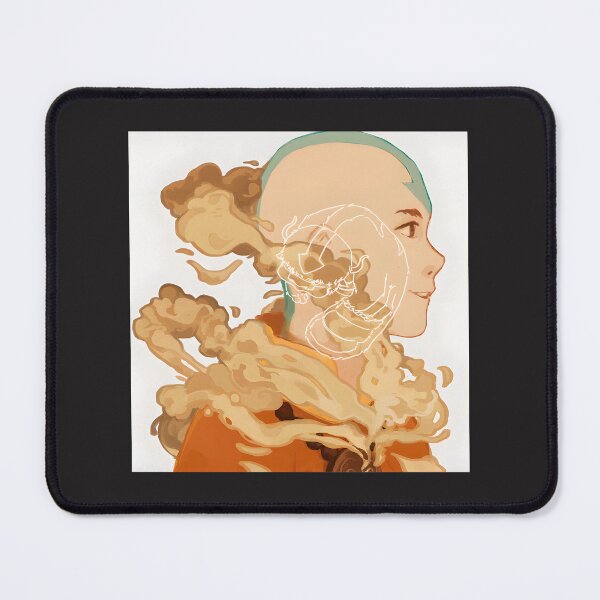 Item preview, Aang Inspired Airbender Character Illustration Design designed and sold by nakpingin.