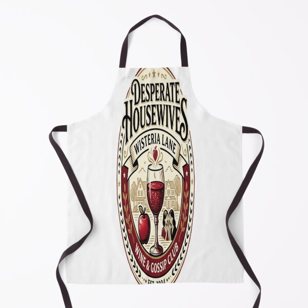 Item preview, Desperate Housewives Wine Gossip Club – Wisteria Lane Vintage Design designed and sold by ActionForge.