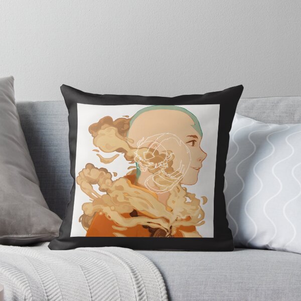 Item preview, Aang Inspired Airbender Character Illustration Design designed and sold by nakpingin.