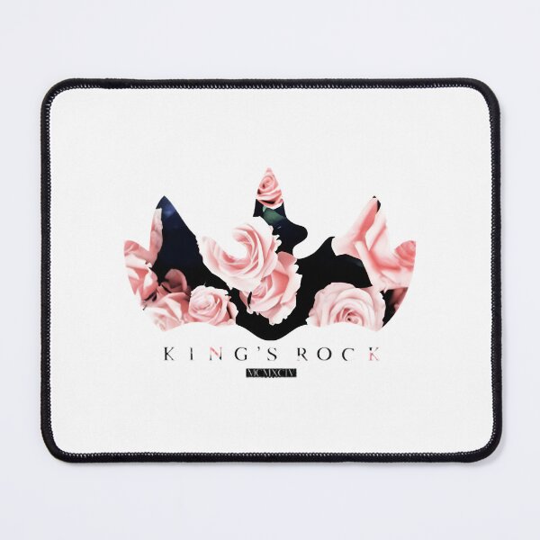 Item preview, King's Rock Crown with Elegant Floral Design Artwork designed and sold by Irenekioko.