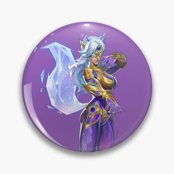 Item preview, White Fox Marvel Rivals skin sticker designed and sold by Applesaucemeow-.